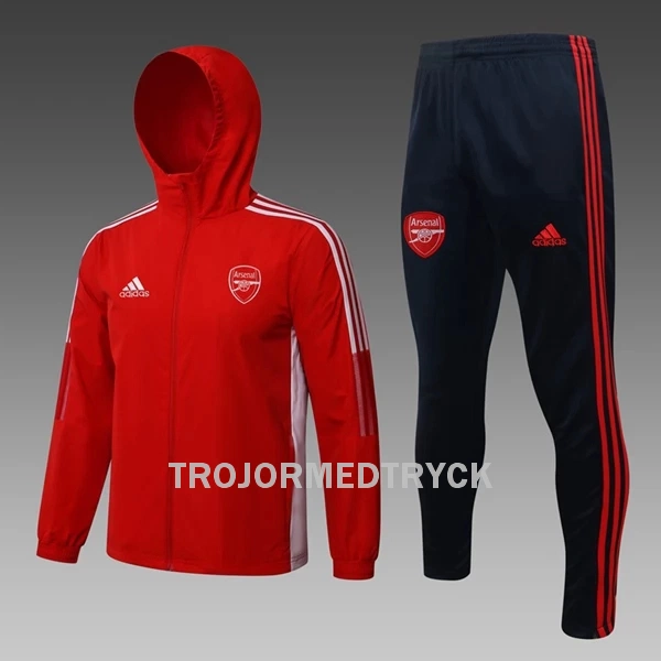 Arsenal Träningsjacka Windrunner Suit 22/23 Röd