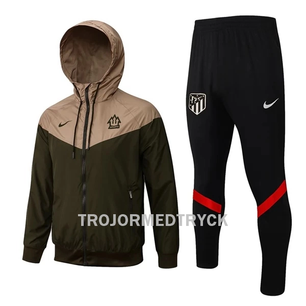 Atlético Madrid Träningsjacka Windrunner Suit 22/23 Grön