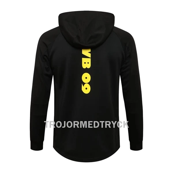 BVB Borussia Dortmund Träningsjacka Hoodie-dräkt 22/23 Svart