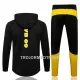 BVB Borussia Dortmund Träningsjacka Hoodie-dräkt 22/23 Svart