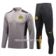 BVB Borussia Dortmund Träningsträningsoverall Quarter-Zip 22/23 Ljusgrå