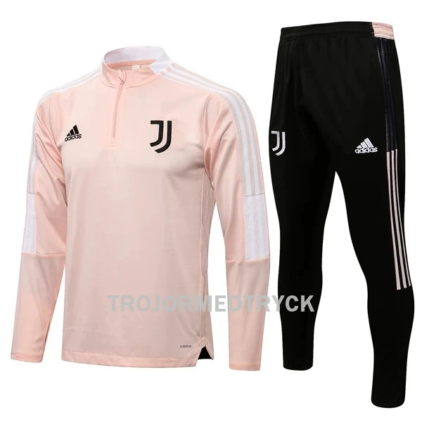 Juventus Träningsträningsoverall Quarter-Zip Barn 22/23 Rosa