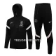 Paris Saint-Germain Träningsjacka Hoodie-dräkt 22/23 Svart rosa