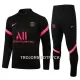 Paris Saint-Germain Träningsträningsoverall Quarter-Zip Barn 22/23 Svart