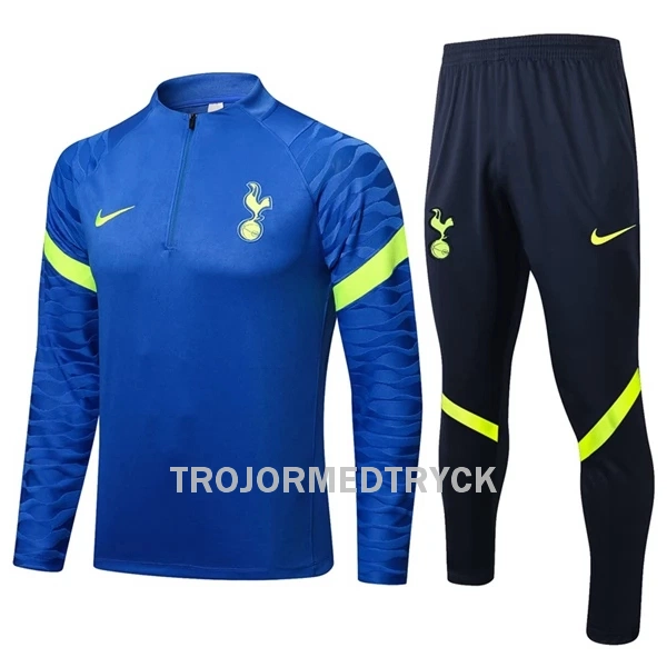 Tottenham Hotspur Träningsträningsoverall Quarter-Zip 22/23 Blå