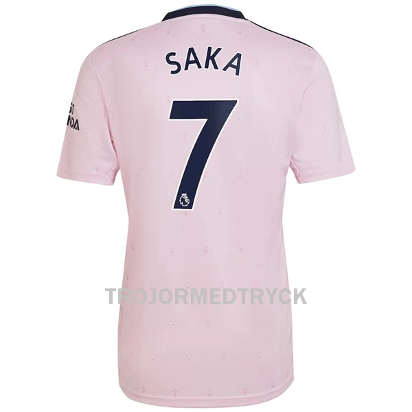 Arsenal Saka 7 Fotbollströja Tredje 22/23