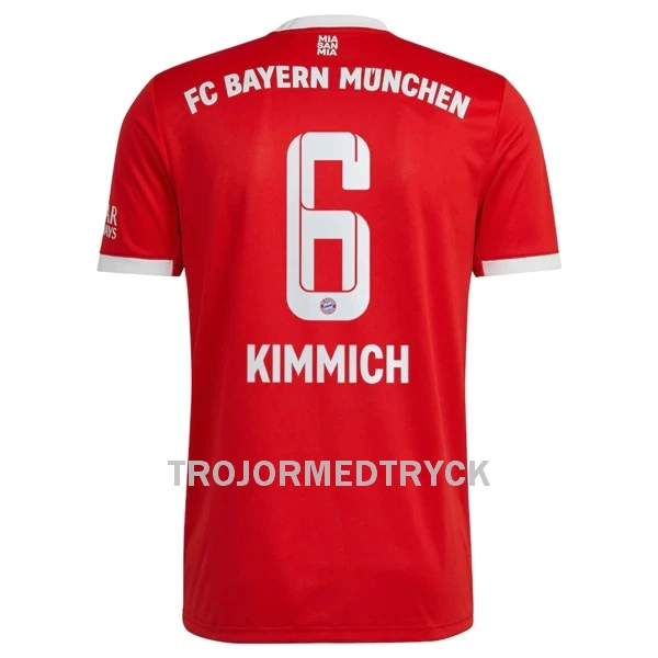 FC Bayern München Kimmich 6 Fotbollströja Hemma 22/23