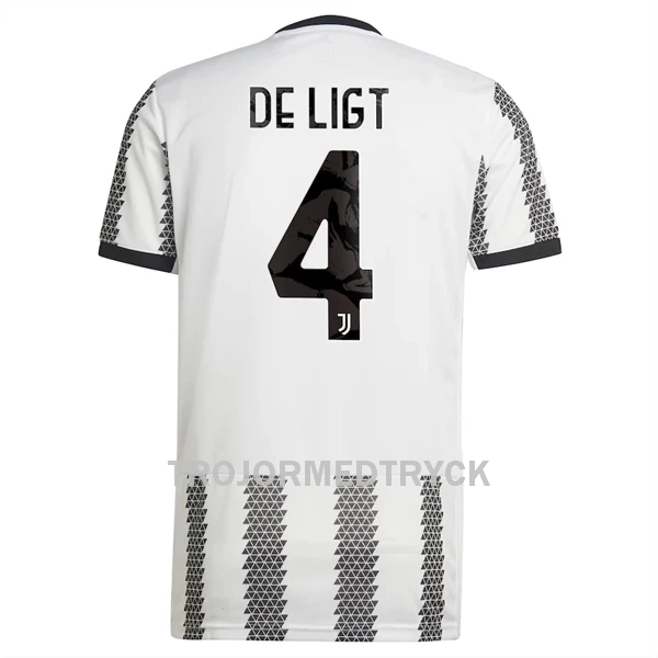 Juventus De Ligt 4 Fotbollströja Hemma 22/23