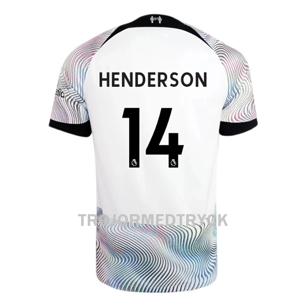 Liverpool Henderson 14 Fotbollströja Borta 22/23