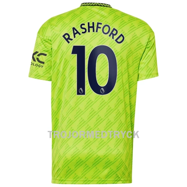 Manchester United Rashford 10 Fotbollströja Tredje 22/23