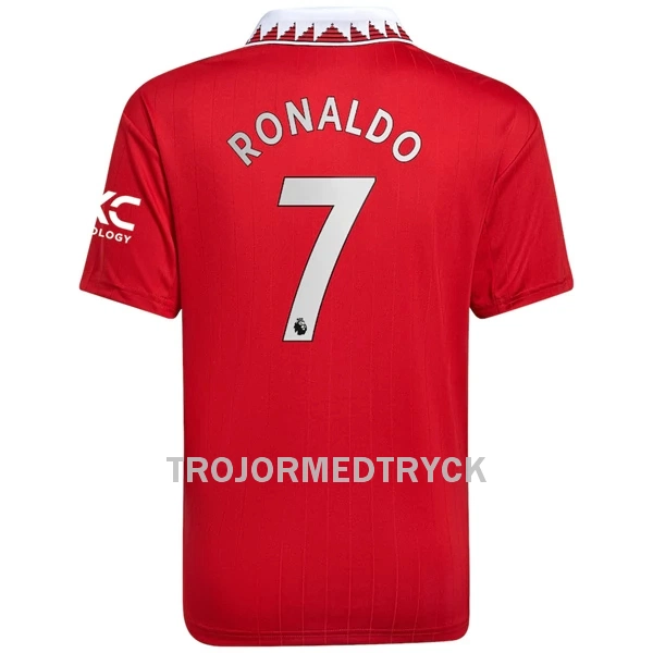 Manchester United Ronaldo 7 Fotbollströja Hemma 22/23