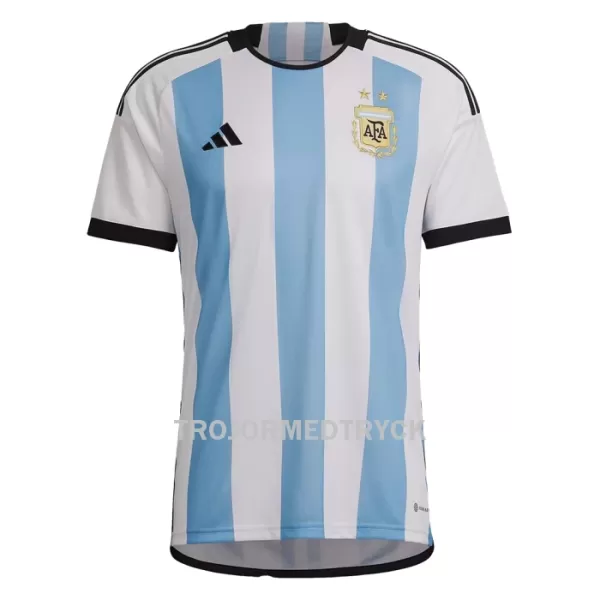 Argentina VM 2022 Fotbollströja Hemma