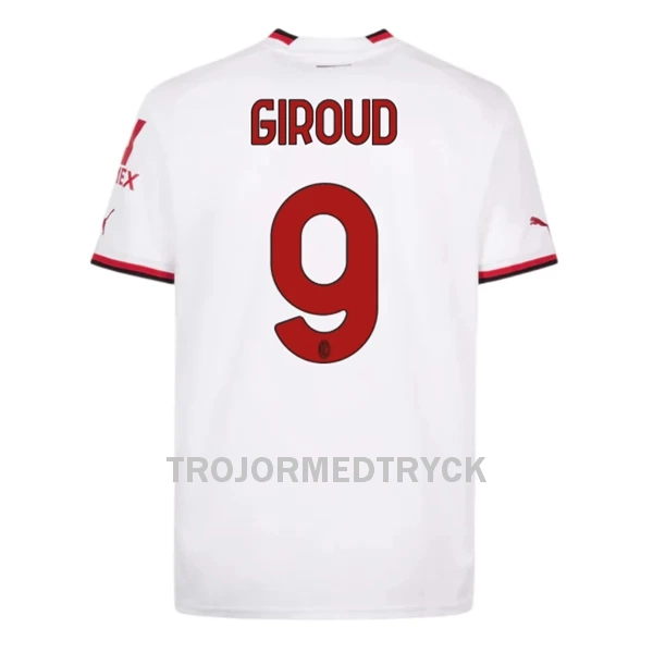 AC Milan Giroud 9 Fotbollströja Borta 22/23