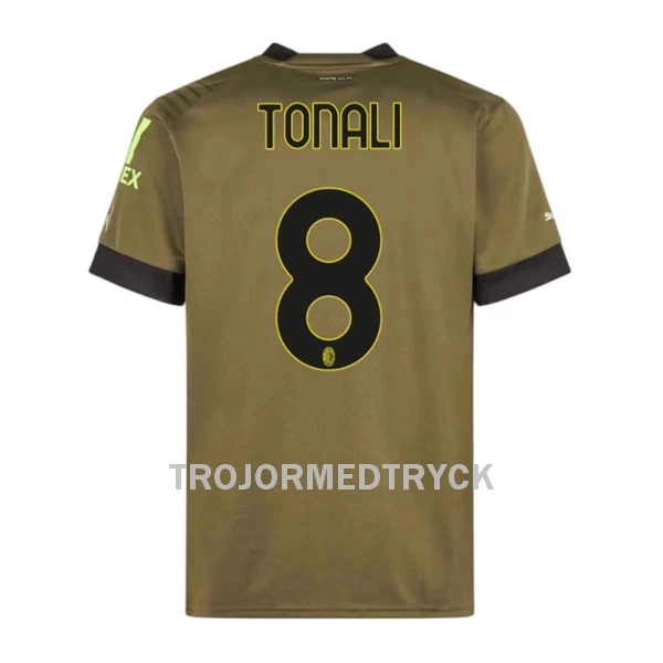 AC Milan Tonali 8 Fotbollströja Tredje 22/23