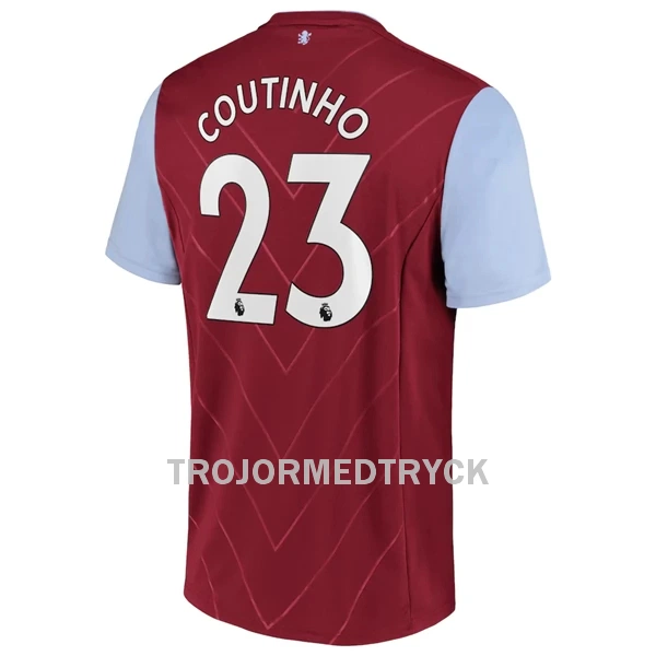 Aston Villa Coutinho 23 Fotbollströja Hemma 22/23