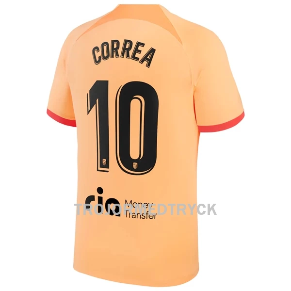 Atlético Madrid Correa 10 Fotbollströja Tredje 22/23