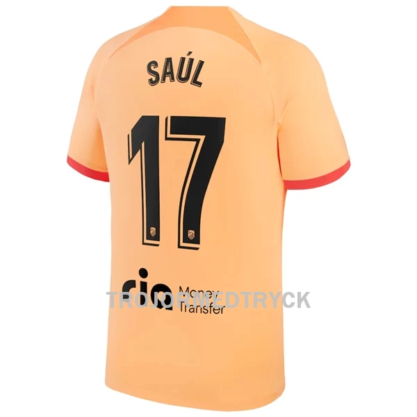 Atlético Madrid Saul 17 Fotbollströja Tredje 22/23