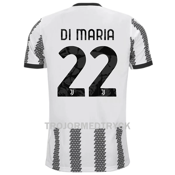 Juventus Di Maria 22 Fotbollströja Hemma 22/23