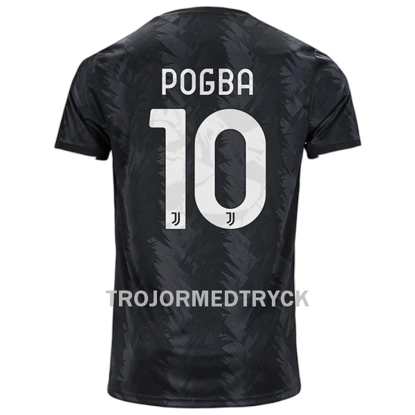 Juventus Pogba 10 Fotbollströja Borta 22/23