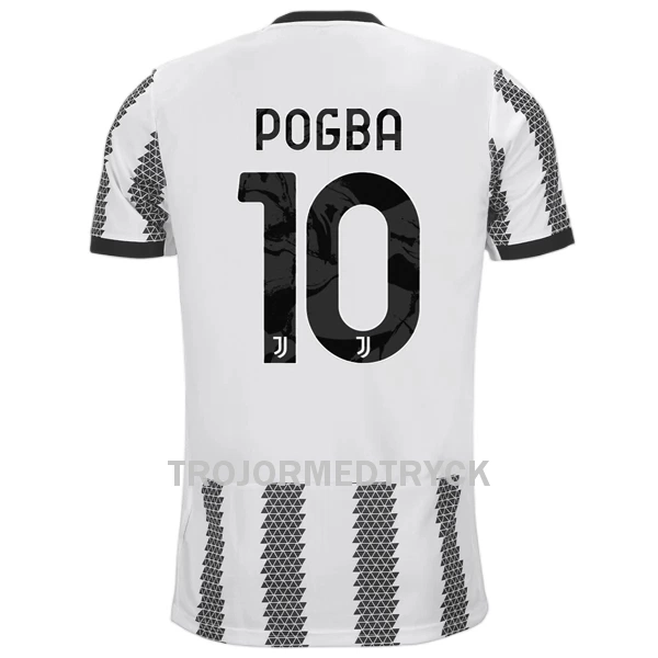 Juventus Pogba 10 Fotbollströja Hemma 22/23