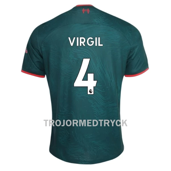 Liverpool Virgil 4 Fotbollströja Tredje 22/23