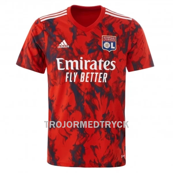 Olympique Lyon Fotbollströja Borta 22/23