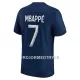 Paris Saint-Germain Mbappé 7 Fotbollströja Hemma 22/23