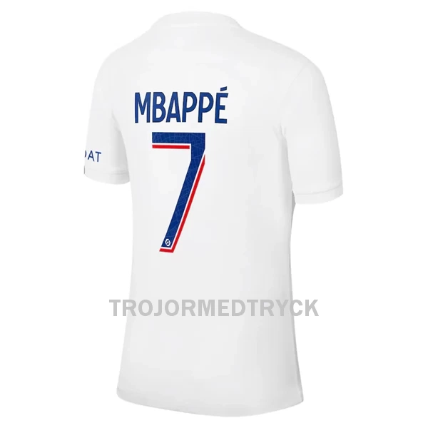 Paris Saint-Germain Mbappé 7 Fotbollströja Tredje 22/23