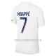 Paris Saint-Germain Mbappé 7 Fotbollströja Tredje 22/23