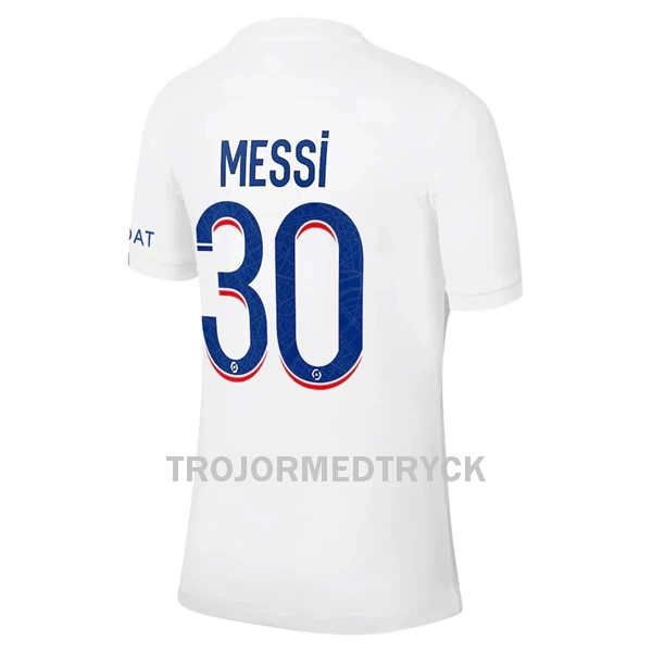 Paris Saint-Germain Messi 30 Fotbollströja Tredje 22/23