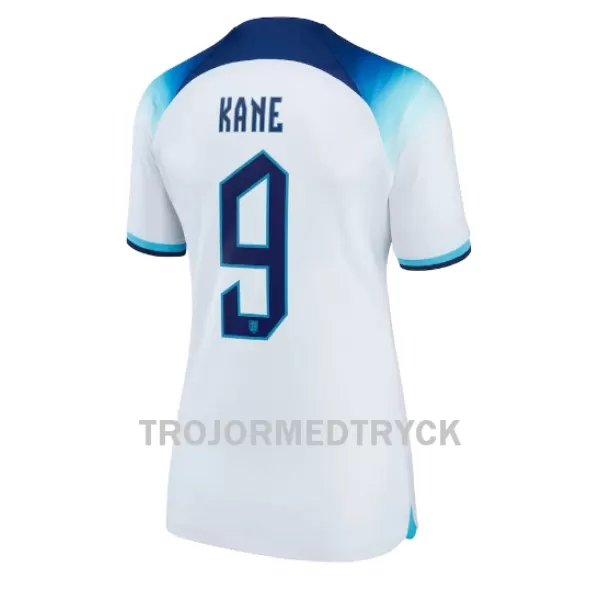 England Harry Kane 9 VM 2022 Fotbollströja Dam Hemma