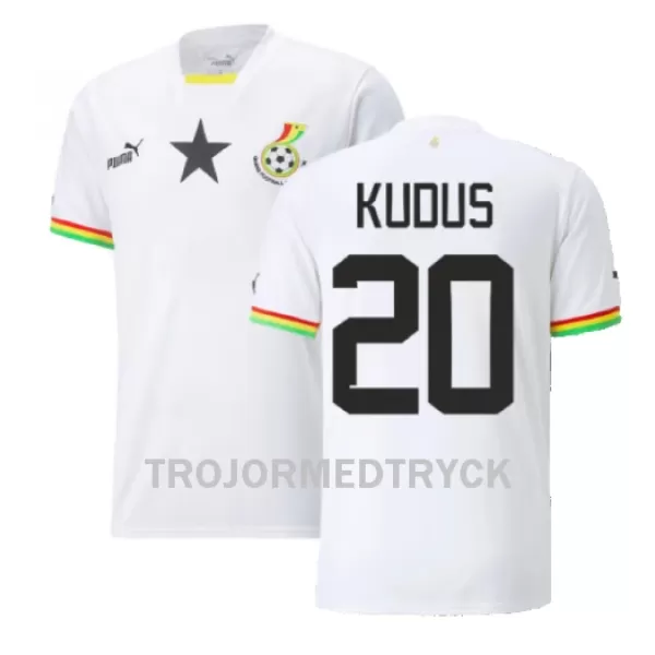 Ghana Mohammed Kudus 20 VM 2022 Fotbollströja Hemma