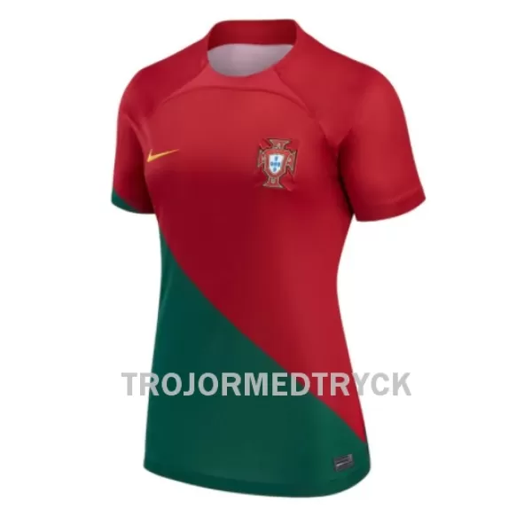 Portugal VM 2022 Fotbollströja Dam Hemma