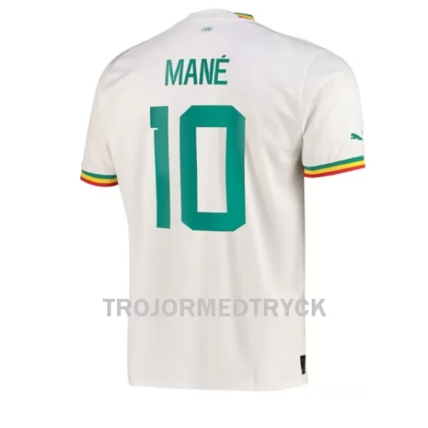 Senegal Sadio Mane 10 VM 2022 Fotbollströja Hemma