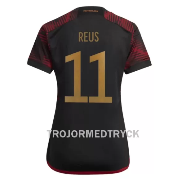 Tyskland Marco Reus 11 VM 2022 Fotbollströja Dam Borta