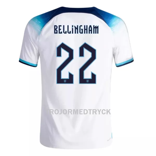 England BELLINGHAM 22 VM 2022 Fotbollströja Hemma