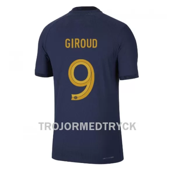 Frankrike Olivier Giroud 9 VM 2022 Fotbollströja Hemma