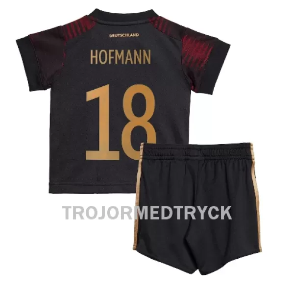 Tyskland Jonas Hofmann 18 VM 2022 Fotbollströja Barn Borta