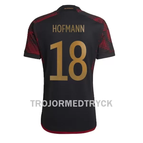 Tyskland Jonas Hofmann 18 VM 2022 Fotbollströja Borta