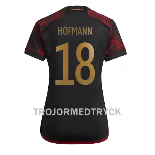 Tyskland Jonas Hofmann 18 VM 2022 Fotbollströja Dam Borta