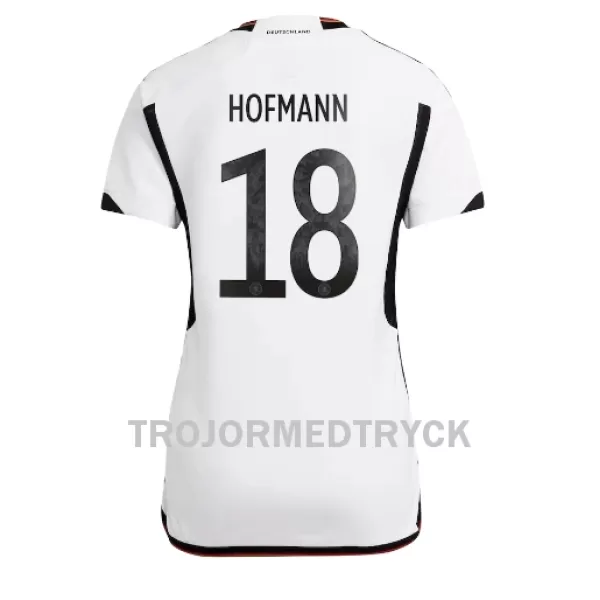 Tyskland Jonas Hofmann 18 VM 2022 Fotbollströja Dam Hemma