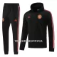 Manchester United Träningsjacka Hoodie-dräkt 22/23 Svart