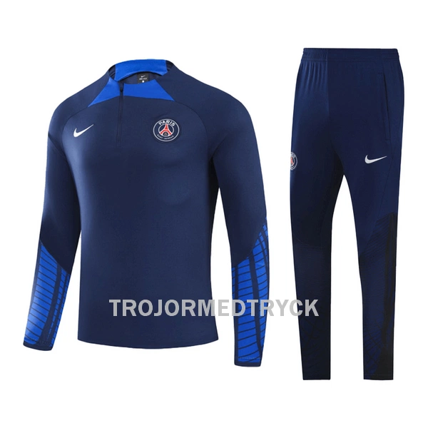 Paris Saint-Germain Träningströja Quarter-Zip Barn 22/23 Navy