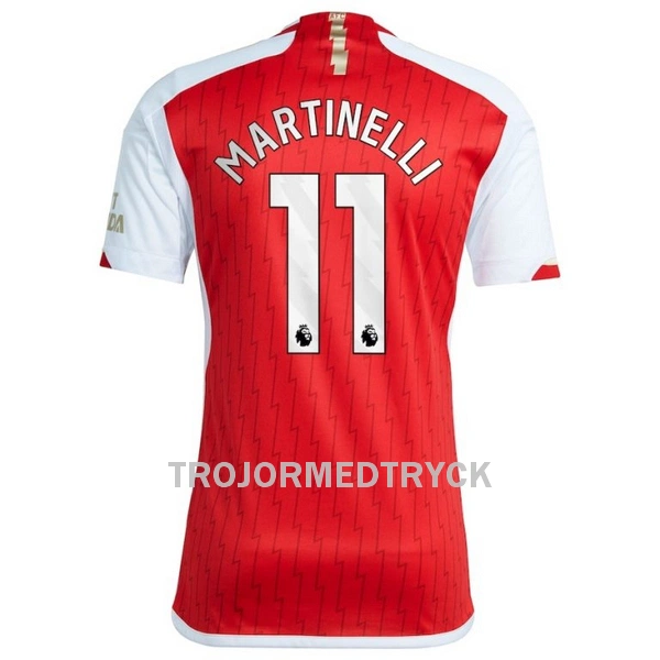 Arsenal Martinelli 11 Fotbollströja Barn Hemma 2023/24