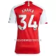 Arsenal Xhaka 34 Fotbollströja Hemma 2023/24