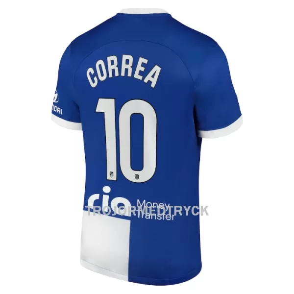 Atlético Madrid Correa 10 Fotbollströja Borta 2023/24