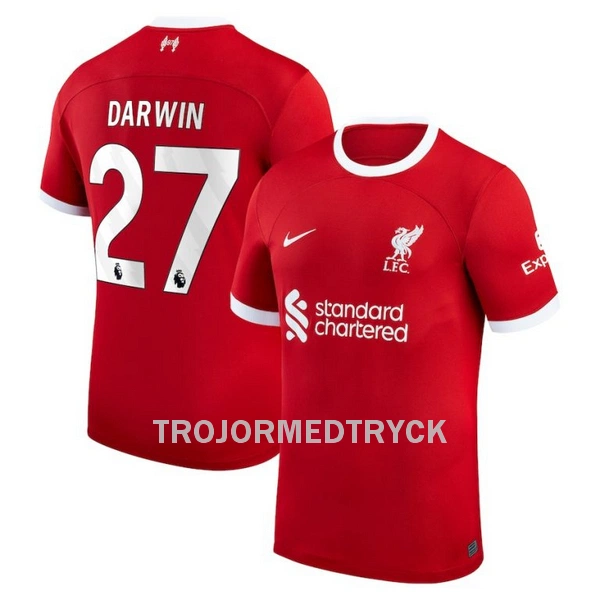 Liverpool Darwin 27 Fotbollströja Hemma 2023/24