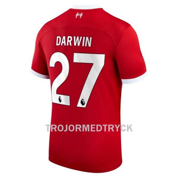 Liverpool Darwin 27 Fotbollströja Hemma 2023/24