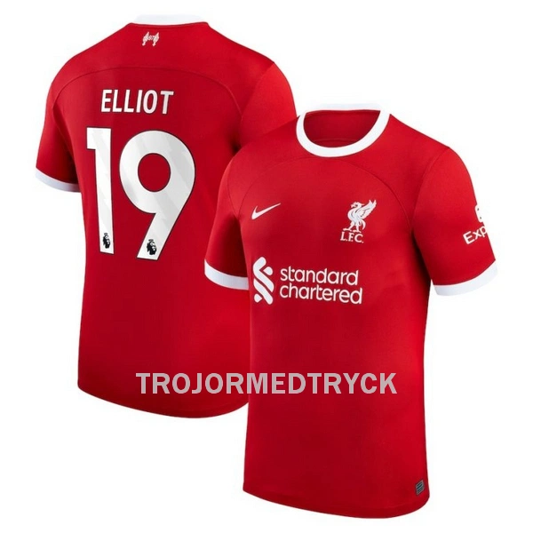 Liverpool Elliot 19 Fotbollströja Hemma 2023/24