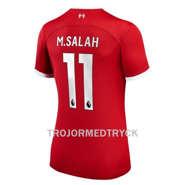 Liverpool M.Salah 11 Fotbollströja Dam Hemma 2023/24